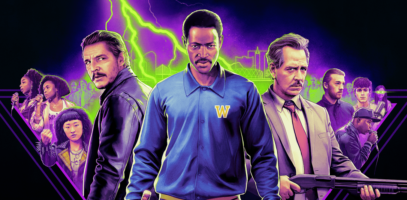 this gory 80s-inspired anthology film is all surface and no substance