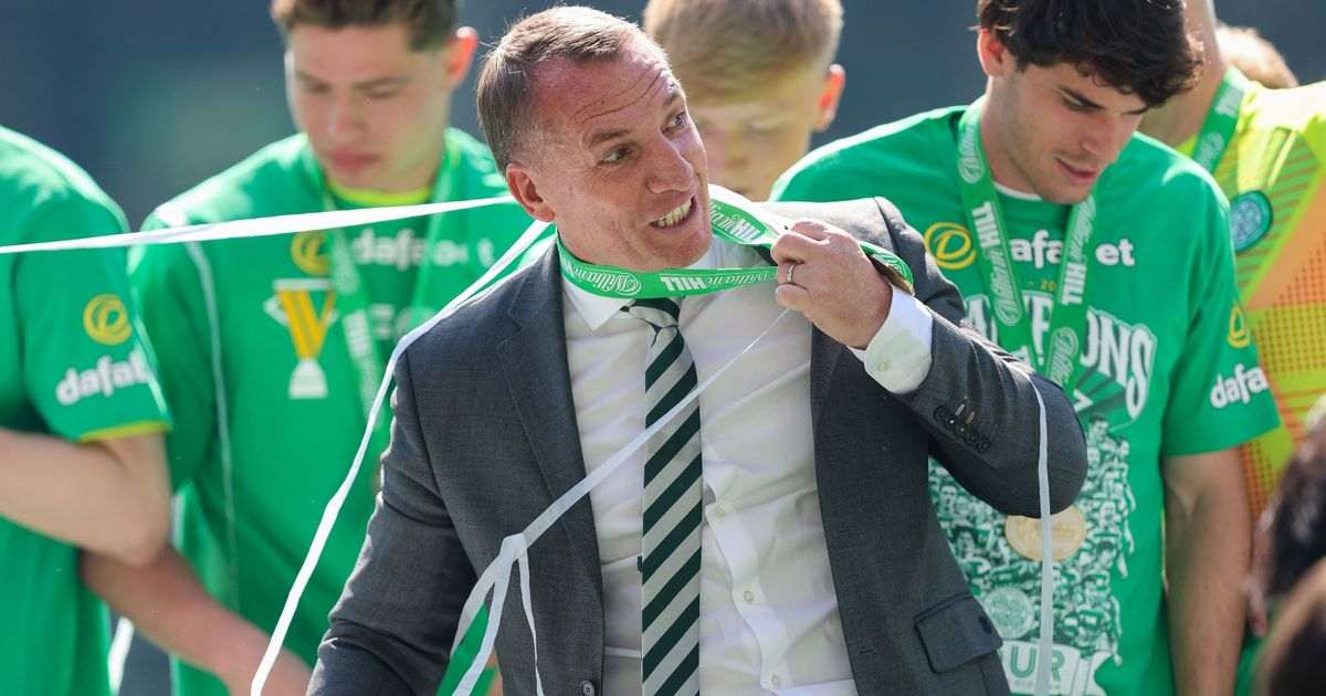 How a ferry and a forklift helped Celtic boss Brendan Rodgers reach the top as SFWA Manager of the Year relives his journey