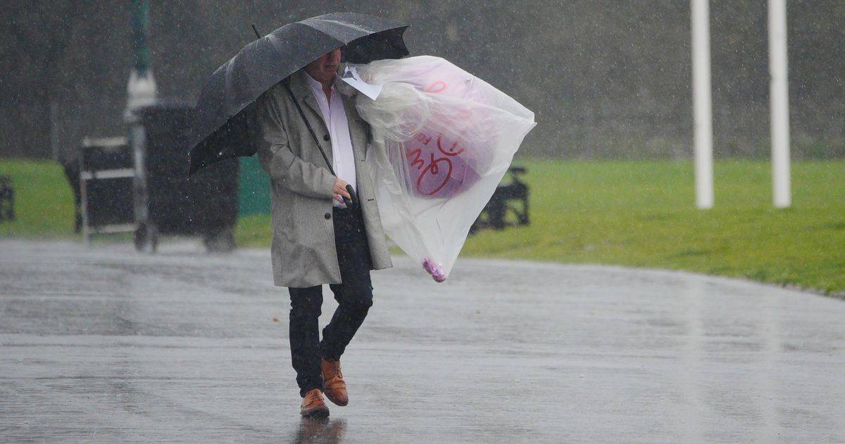 Three parts of UK to be lashed with rain and thunderstorms later today says Met Office