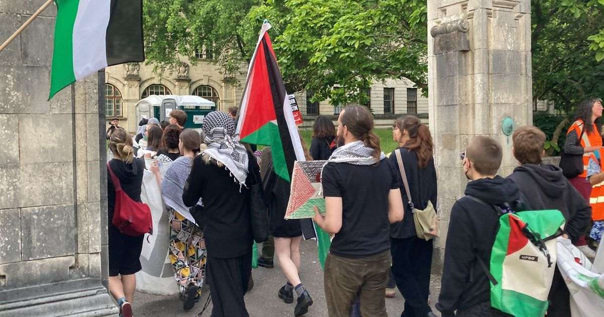 Cardiff University cracks down on students protesting on its campus