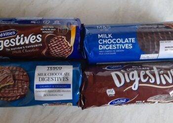 McVitie’s chocolate digestives were compared against Tesco, Aldi and M&S own-brands – one was a surprising winner