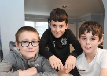 Schoolboys hailed as heroes for raising the alarm to help people escape terrifying blaze
