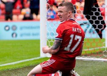 Jonny Hayes hints next Aberdeen season could be his last as he reveals what Scott Brown taught Dons stars