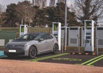 Upgrade of all electric car chargers on UK motorway network completed, says company