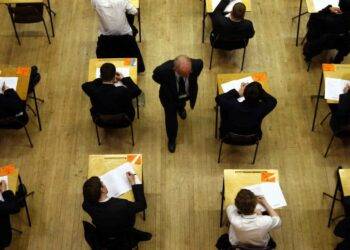 Exam board says grades ‘will be more generous’ amid A level paper complaints