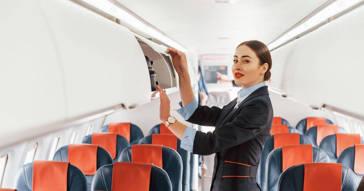 ‘I’m a flight attendant and you’ll never guess what I wear under my uniform’