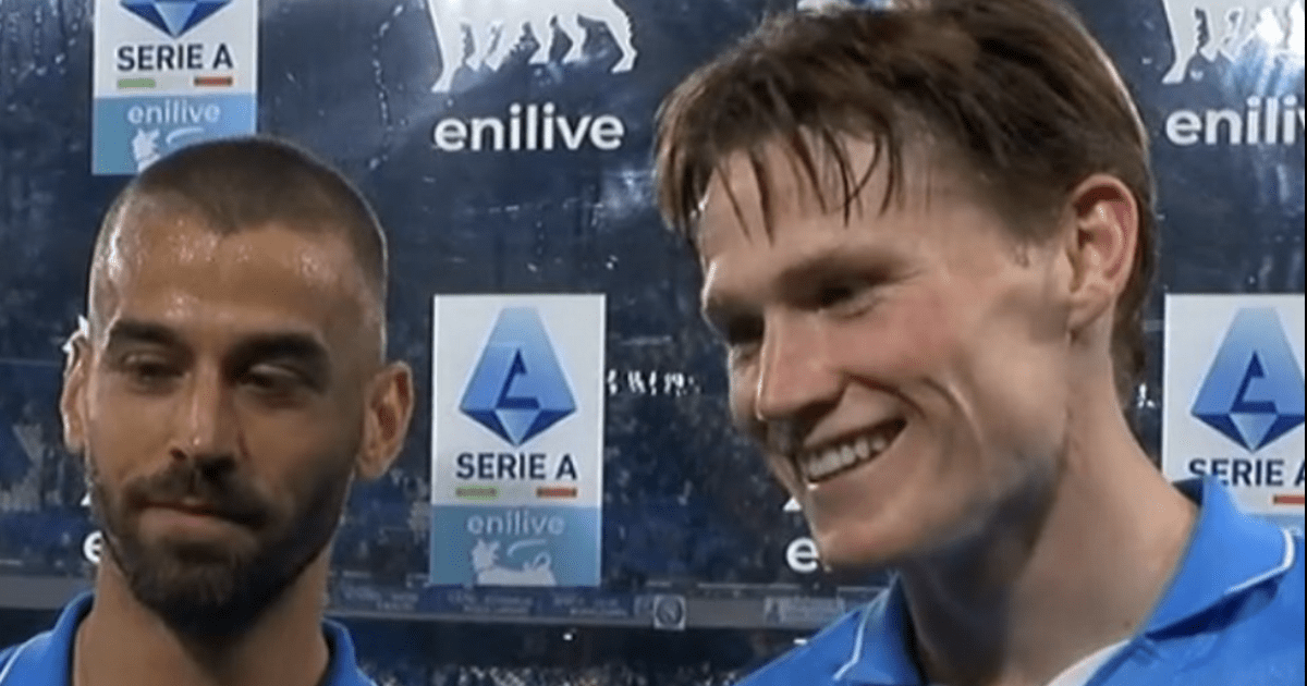 Scott McTominay picks out incredible favourite Napoli nickname as swooning team-mate stunned by the golden guy