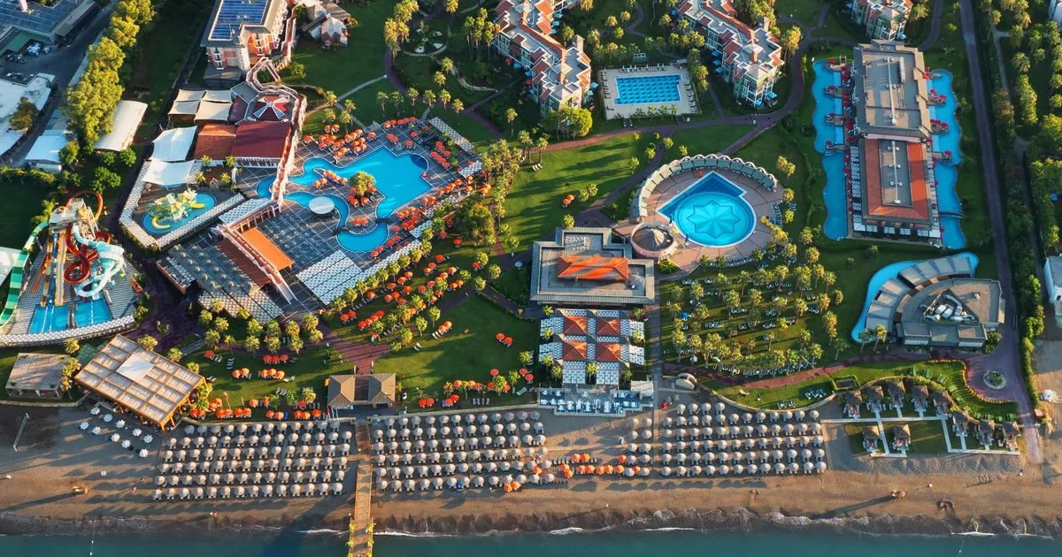 Anyone for tennis? Not me but the ace Megasaray Club Belek serves up a stunning five star treat for holidaymakers