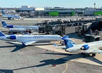 International airport in chaos as flights are grounded due to staff shortages