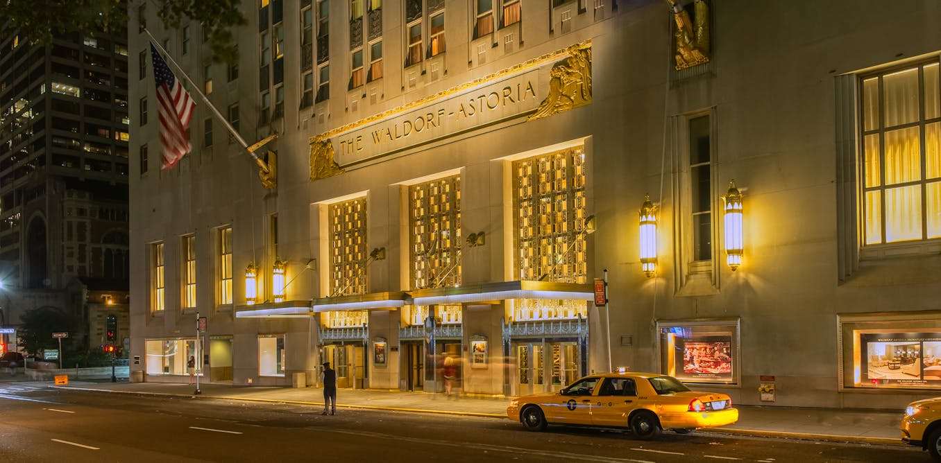 what the history of this legendary hotel says about today’s crisis of the American establishment