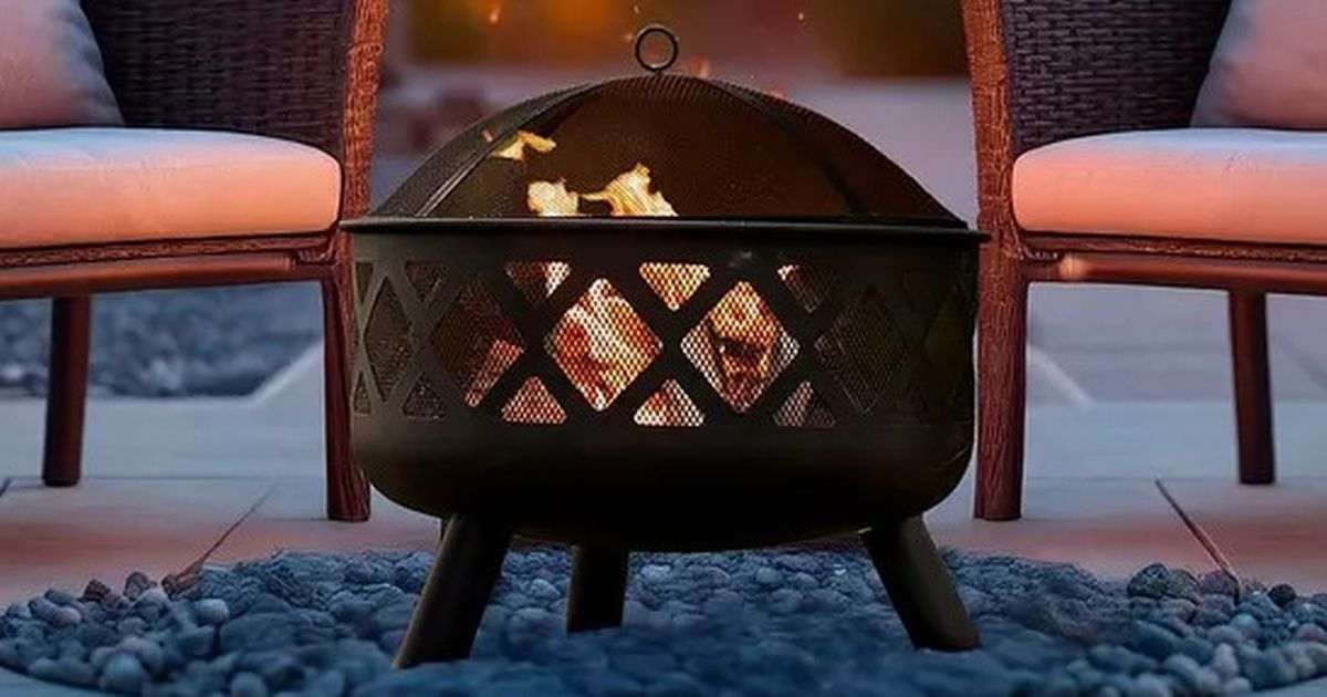 ‘Attractive’ £100 fire pit that’s ideal for long summer nights drops to £44