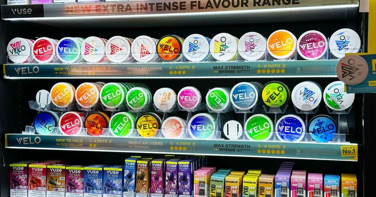 Nicotine pouches packaged like kid’s sweets sold in Glasgow shop