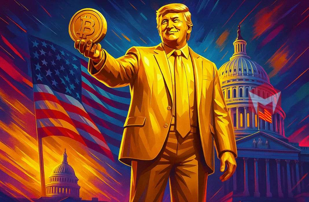 Cool! Trump Statue Holds Bitcoin Appears in front of US Capitol – Blockchain Media Indonesia
