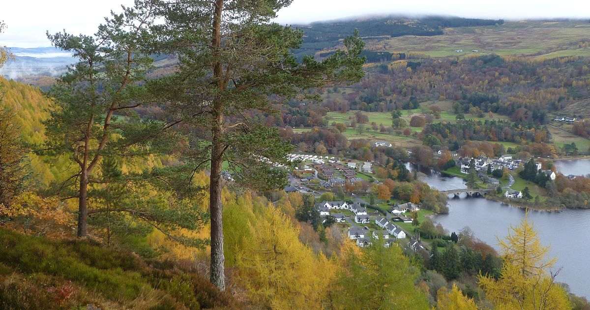 The Perthshire town named ‘top autumn staycation spot’ in Scotland
