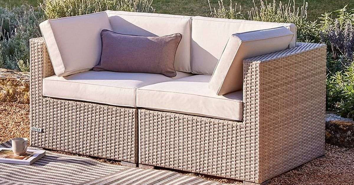 Dusk slashes ‘comfy and stylish’ garden sofa from £624 to £176 in incredible deal