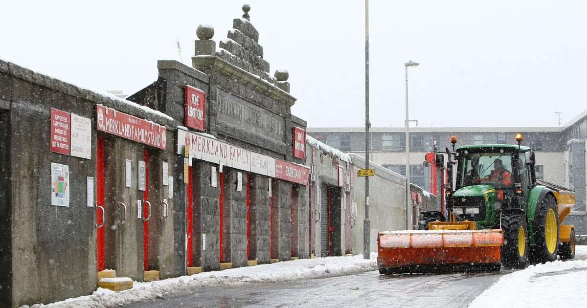 Aberdeen face Rangers travel hell amid severe weather warning that could put clash in jeopardy