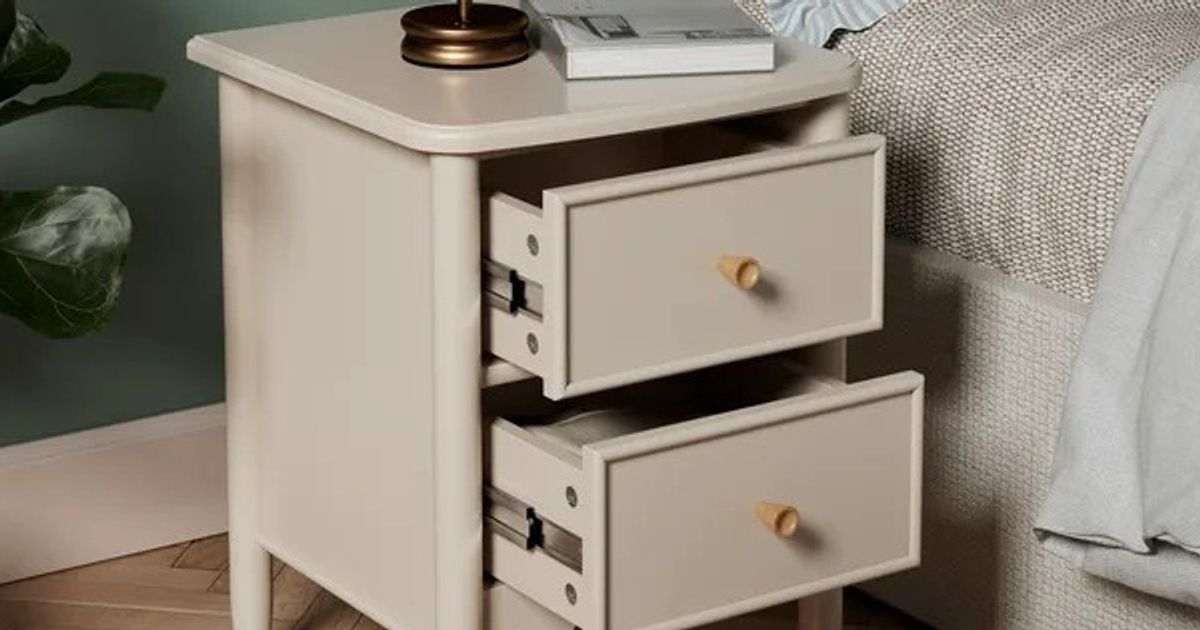 ‘Cute’ Dunelm bedside table that shoppers ‘absolutely love’ gets 20% cut