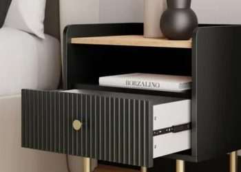 ‘Super spacious’ bedside table that is ideal for a ‘coffee in bed’ gest 30% cut at Dunelm