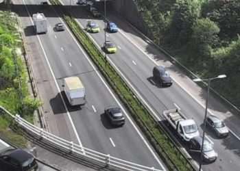M4 crash causes long delays as bank holiday getaway begins – live updates