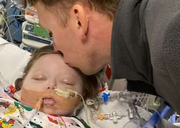 Dad donates part of liver size of a Coke can to save 22-month-old daughter